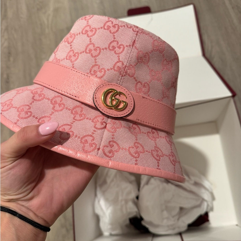 Gucci Pink Bucket Hat